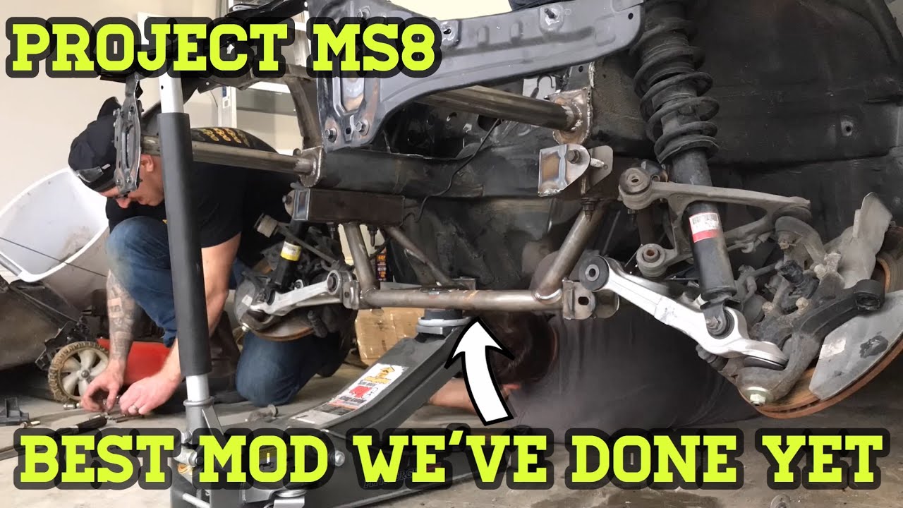 The BEST Mod For an RX8 Swap??  V8 ROADSTERS Tubular Subframe INSTAL | Looks so sick!