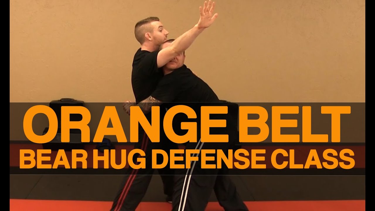 Krav Maga - Orange Belt Class - Front Bear Hugs