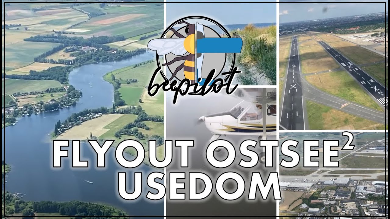 » Usedom mit dem Ultraleichtflugzeug | FlyOut Ostsee 2 | beepilot