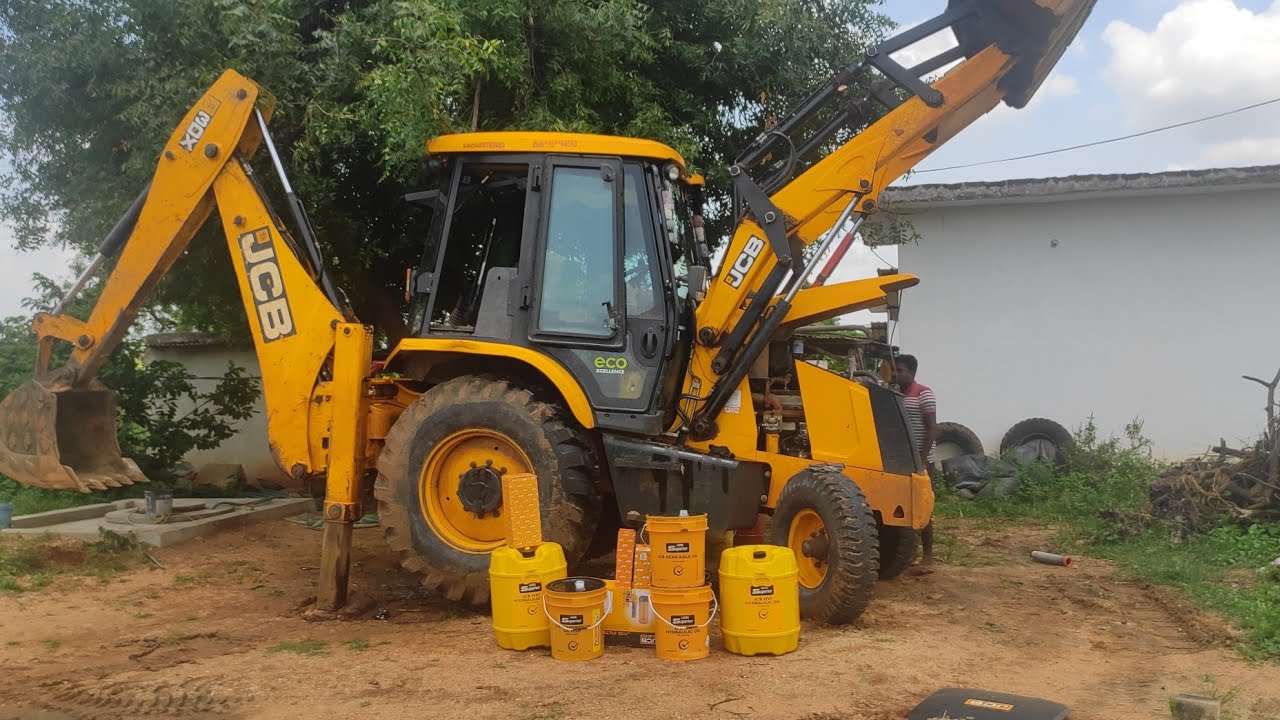 JCB Hydraulic Oil Change