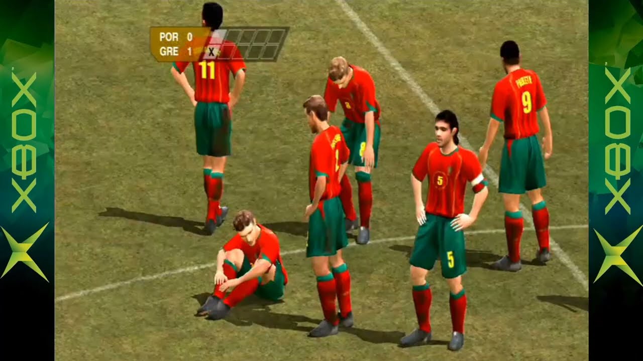 UEFA Euro 2004 - Xbox Classic Gameplay