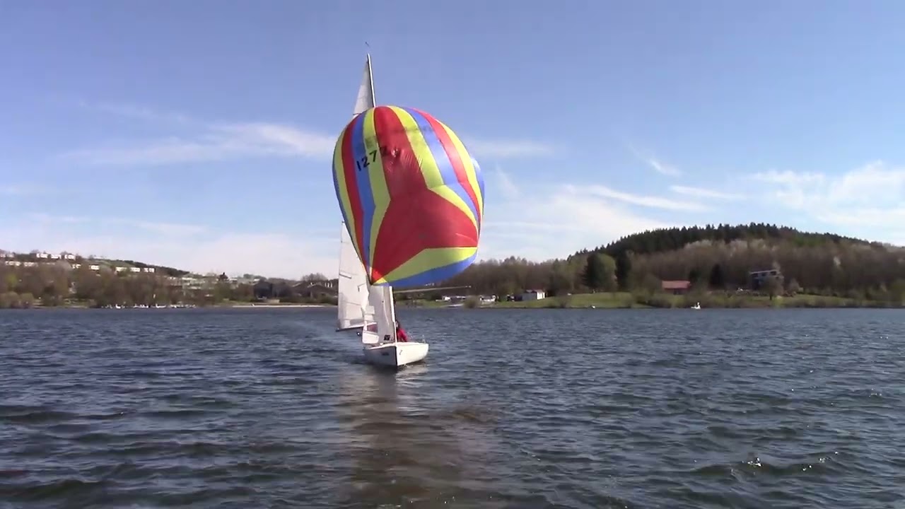 Bostalsee, Training der DYAS Klasse Ostern 2022   DYAS 1272