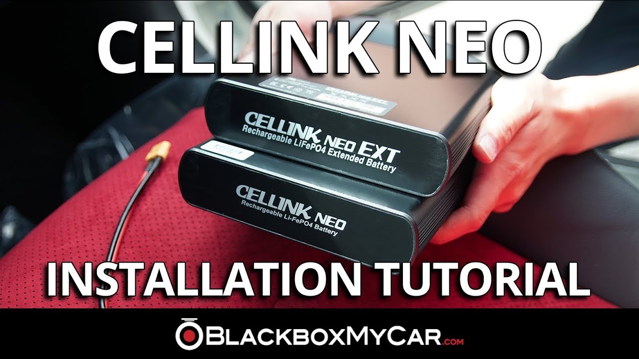 Cellink NEO Battery Pack Installation Tutorial - BlackboxMyCar