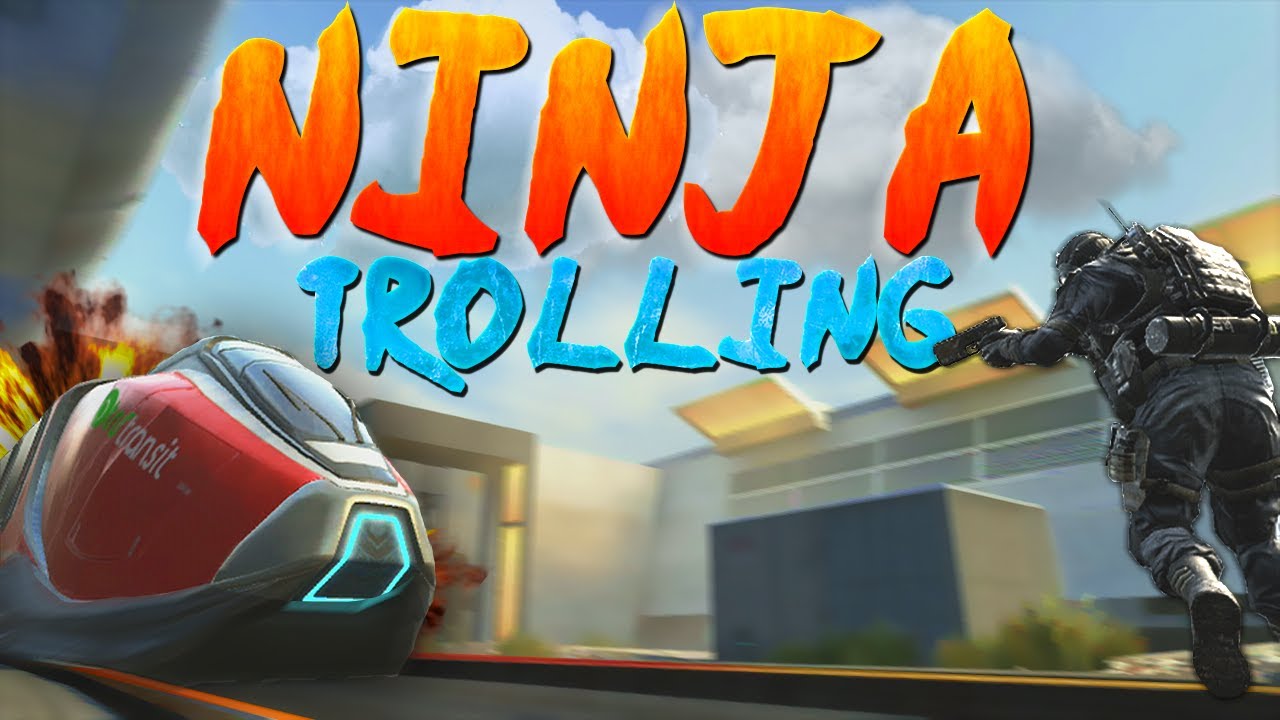 Ninja Trolling #9 (Humiliating the Enemy, Epic Knife Dodges, BO2 Funny Moments)