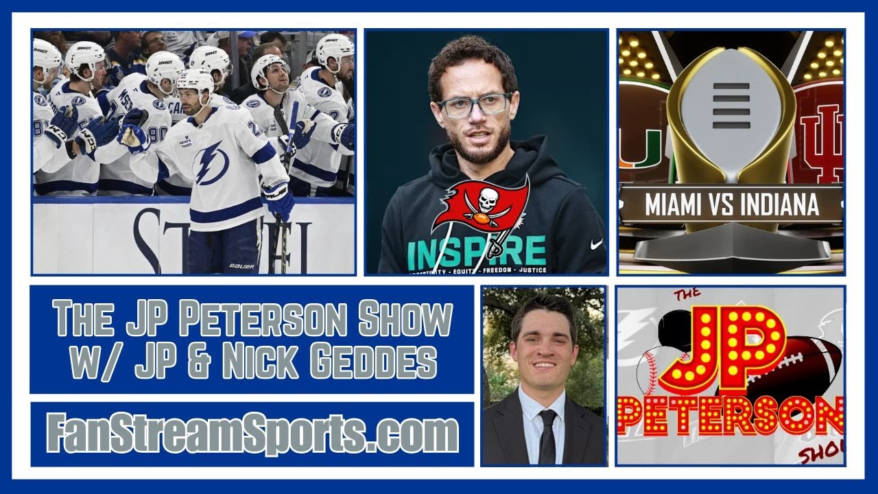 Lightning Streak Hits 13 + McDaniel to Bucs? + Miami vs Indiana Preview | JP Peterson Show