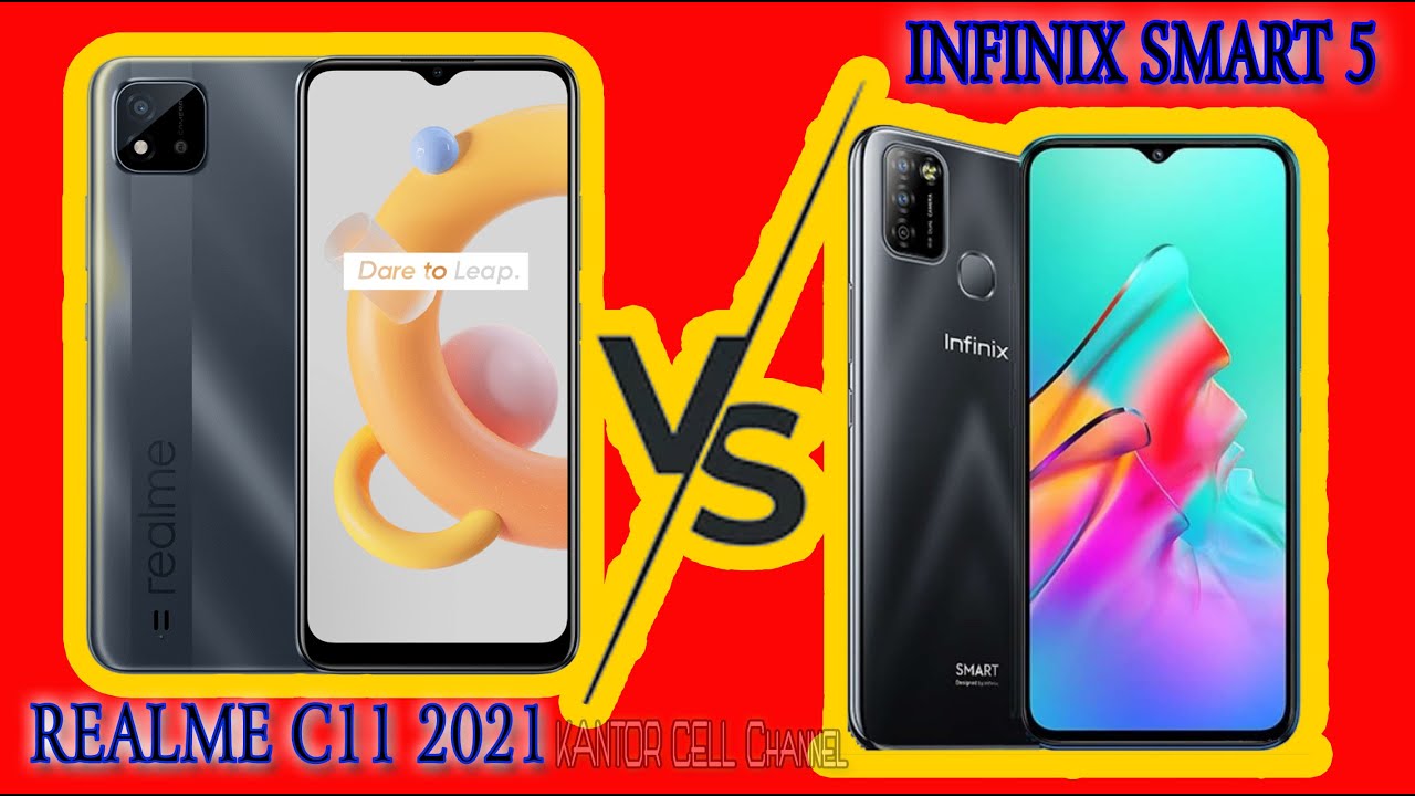 REALME C11 2021 VS INFINIX SMART 5