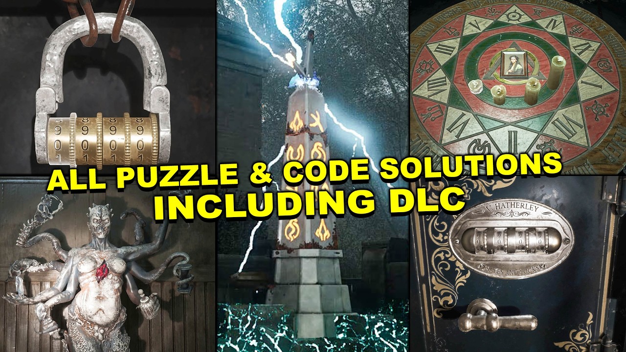 The Sinking City 2 - All Puzzle & Code Solutions (Including The Holloway Manor DLC)