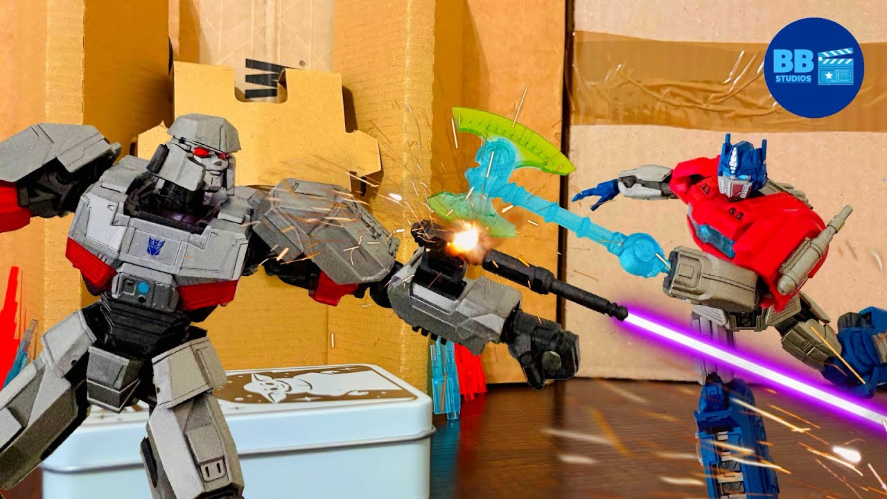 DON’T MAKE FUN OF MEGATRON! | Transformers Stop Motion | BBSTUDIOS 