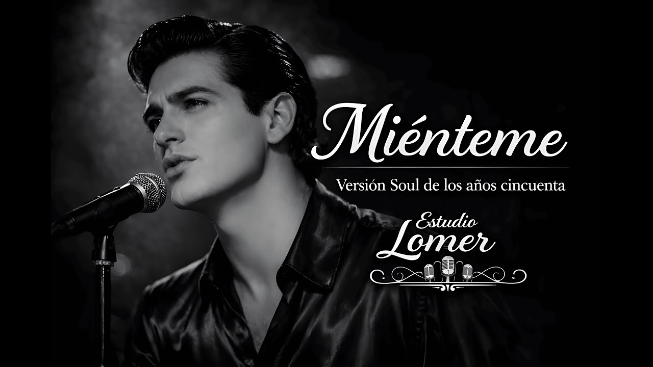 MIÉNTEME | 1950s Spanish Soul Ballad | Lomer Sound