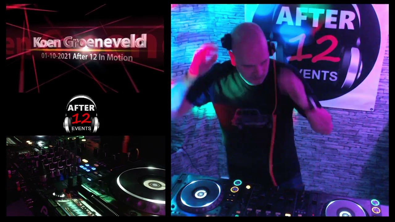 KOEN GROENEVELD  | AFTER 12 EVENTS - BASSMENT STREAM | 01.10.2021 - DEEP MELODIC TECH HOUSE