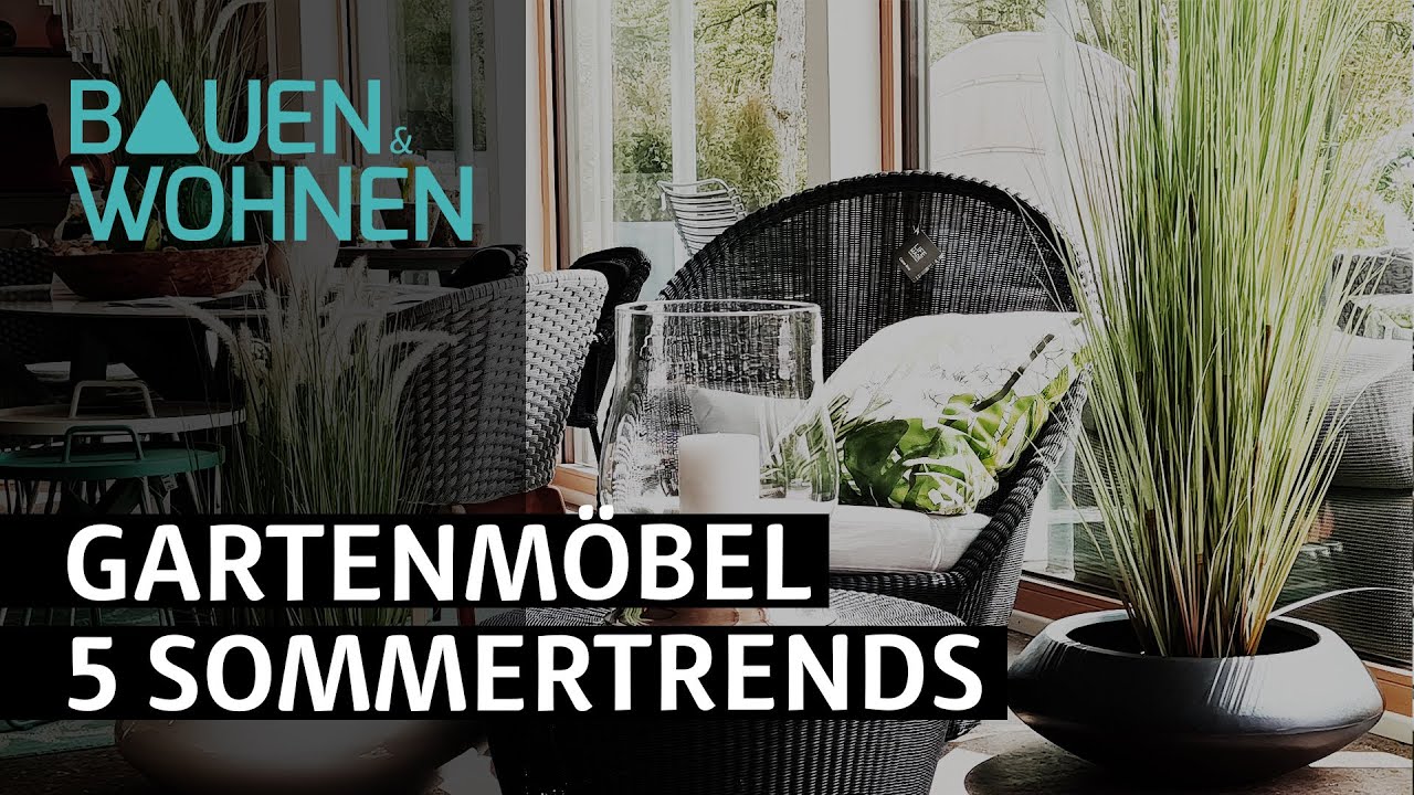 Garten: Polyrattan, Seile & Co – das sind die Gartenmöbeltrends