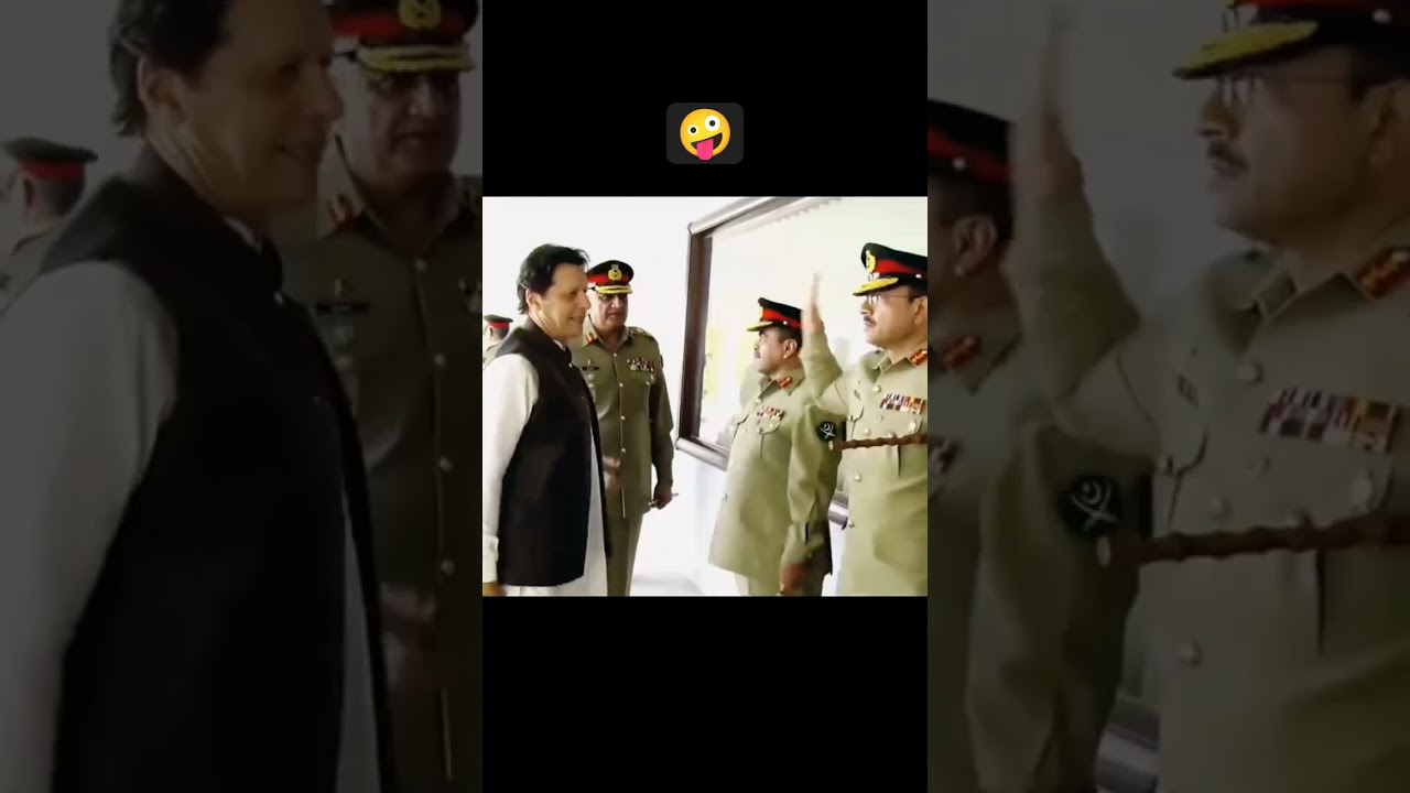Asim Munir Funny scene 🤪🤪 #imrankhan