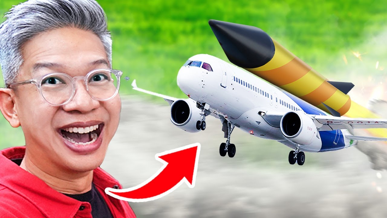 PASANG KEMBANG API DI PESAWAT!!