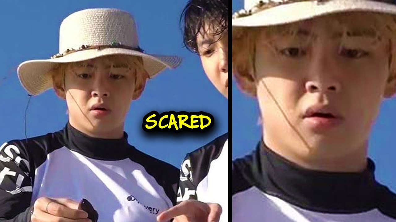 BTS being scared