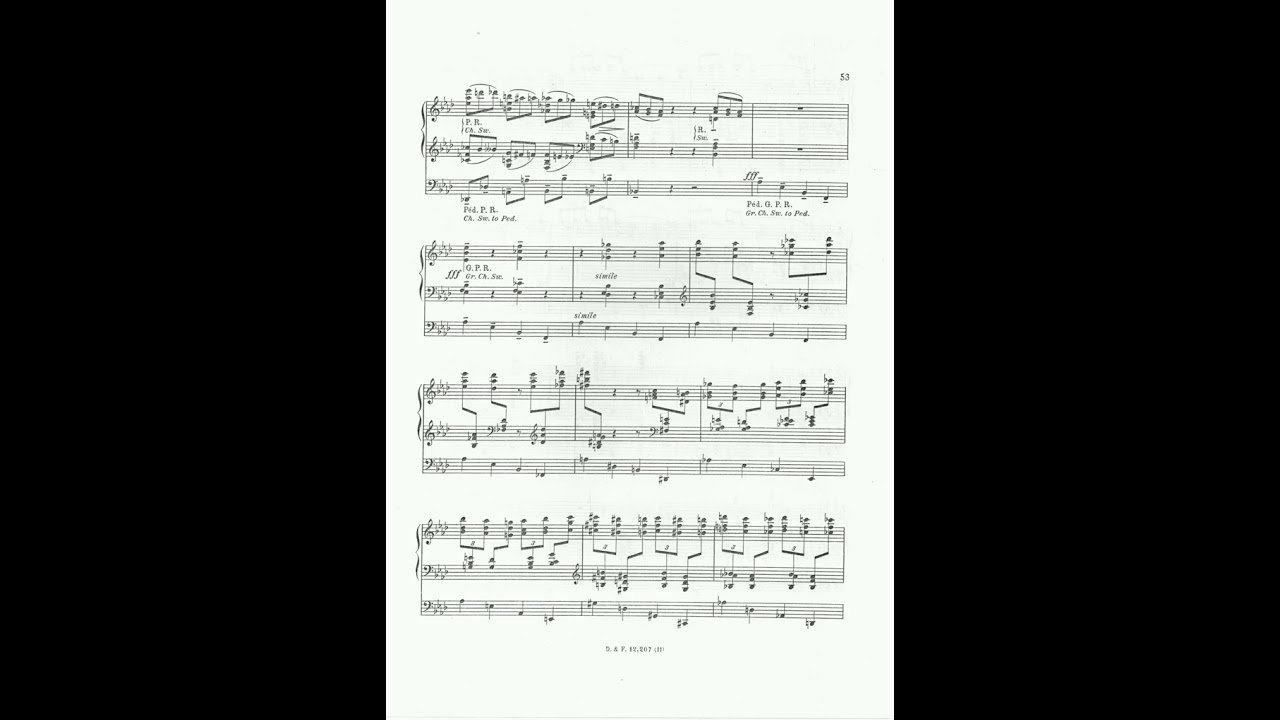 Marcel Dupré - Le Chemin de la Croix - IX Station