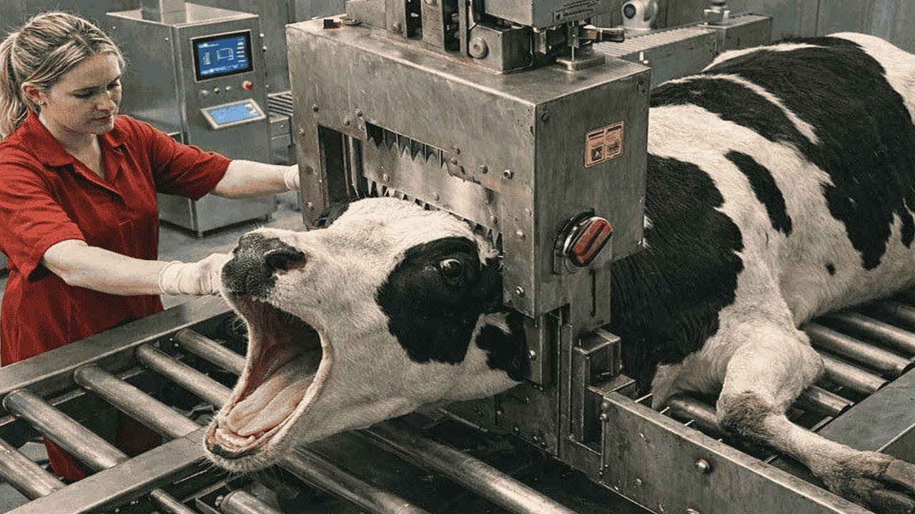 Inside the Cow Slaughterhouse: Full Process Exposed