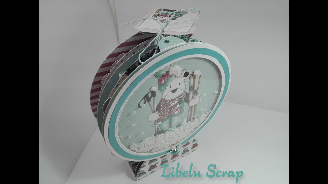 Tutorial album bola de nieve Mi dulce invierno