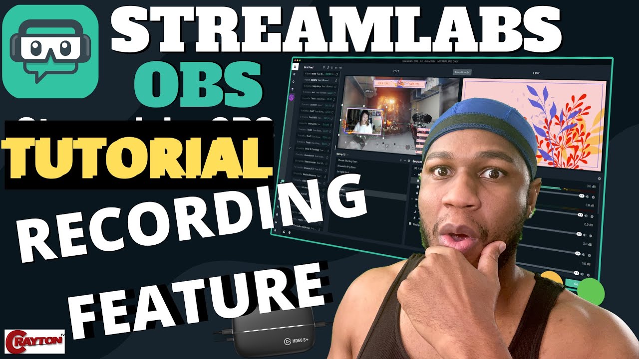 Streamlabs OBS Tutorial on Mac ( NEW 2020 ) Record Settings | CRAYTON TV