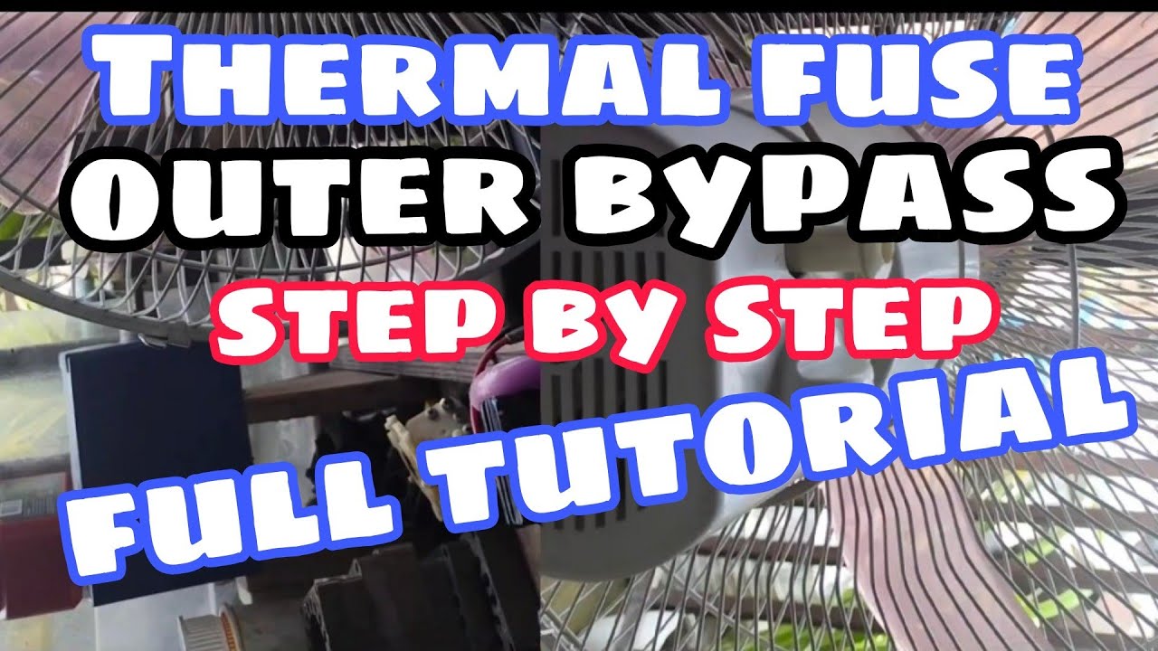 PAANO ANG THERMAL FUSE OUTER BYPASS #trending #tutorial #viral