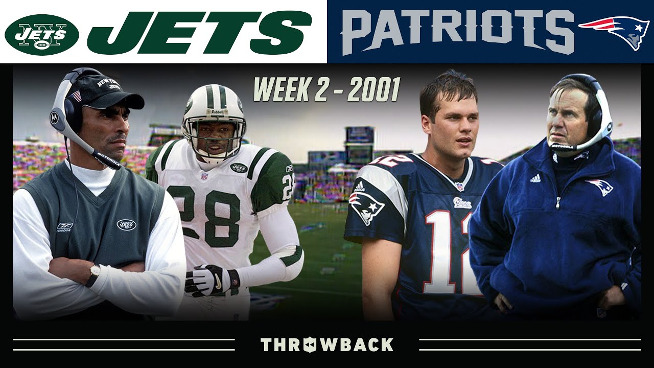 The Game That Changed the Future of the NFL! (Jets vs.  Patriots 2001, Week 2)