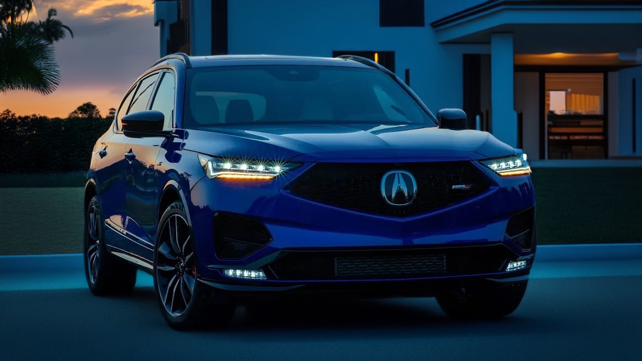 👉 AT NIGHT: 2023 Acura MDX Type S with Advance Package - Interior & Exterior Lighting Overview