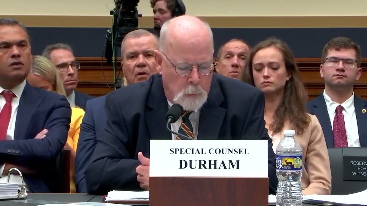 Special Counsel Durham Says It's 