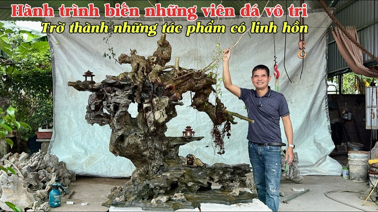 Hành trình biến những viên đá vô tri trở thành những tác phẩm có linh hồn | Quảng Tùng
