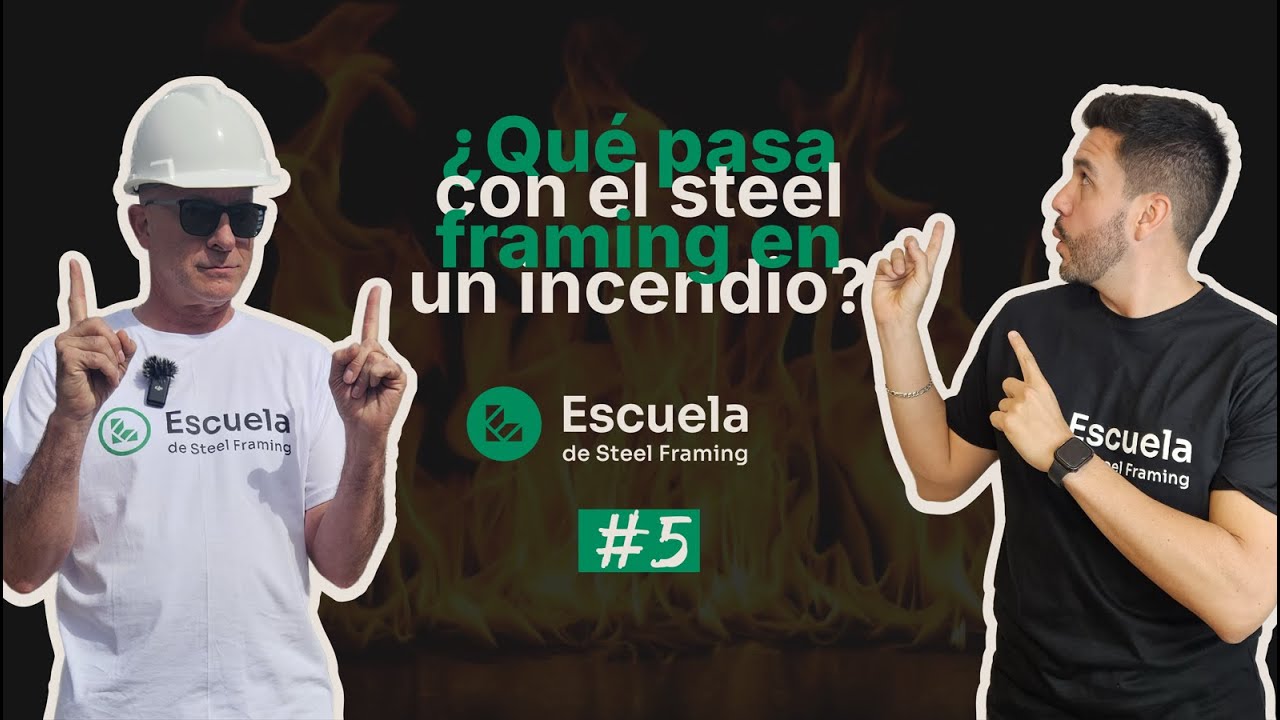 ¿Qué pasa con el steel framing en un incendio? te contamos todo!! #steelframe