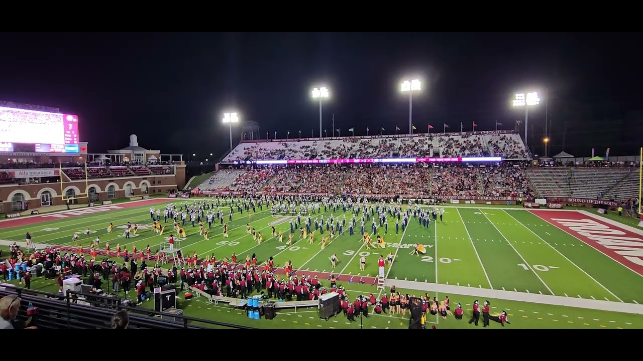 2025 University of South Alabama Jaguar Marching Band - USA vs Troy