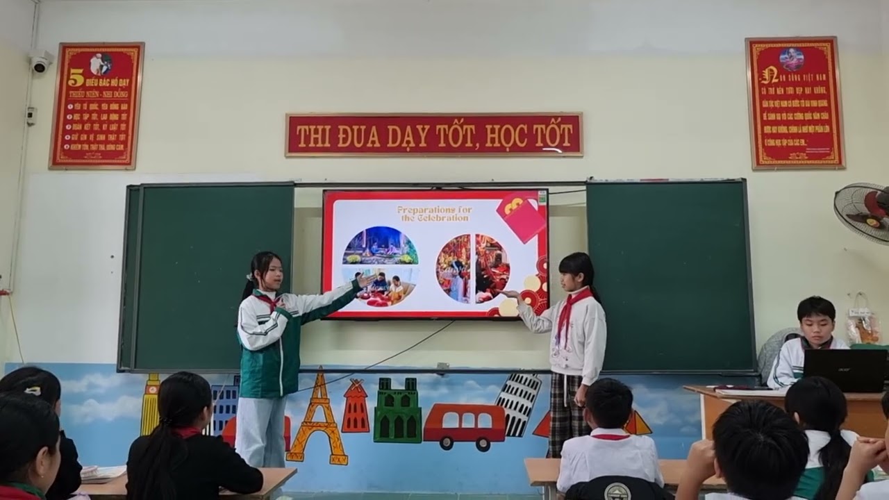 Project: Tet Holiday in Viet Nam, Group 4 Class 6C, Me Town secondary school