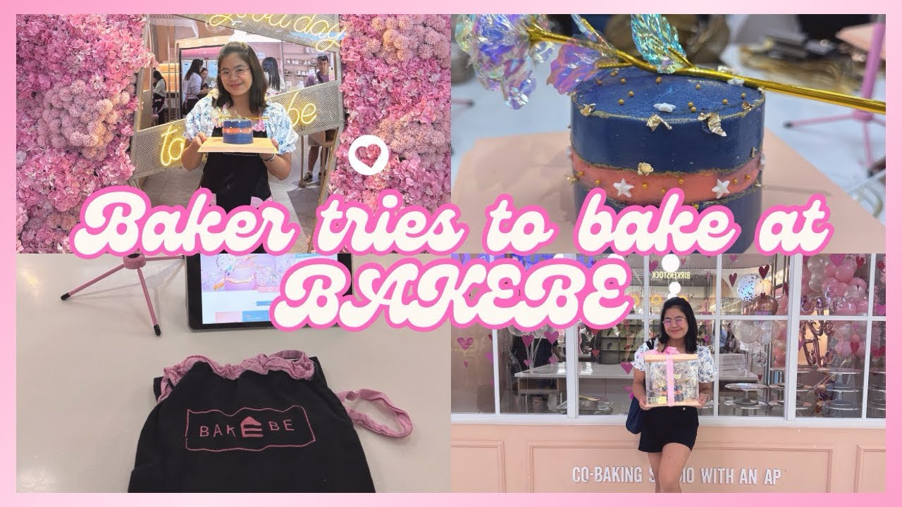 Baker tries to bake at Bakebe - SM North branch | Full experience, tour and how to book