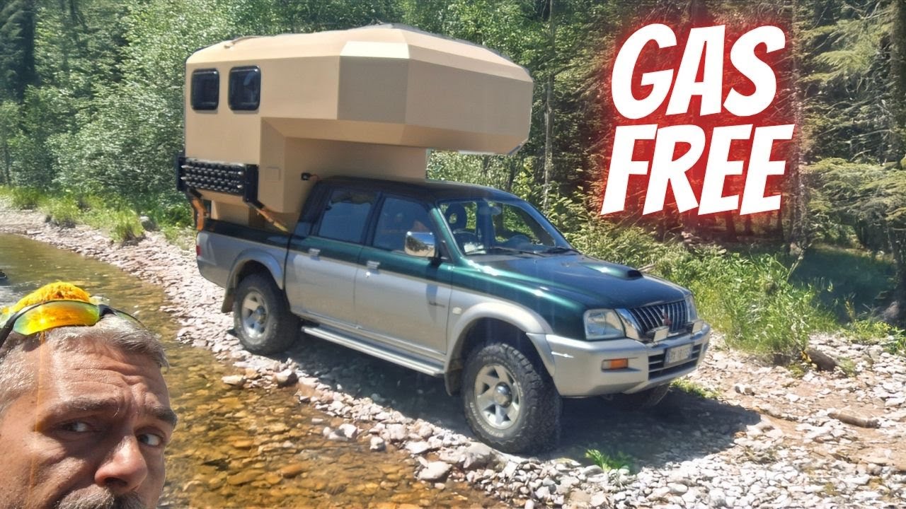 Camper Van Tour Cellula Pick Up gas free