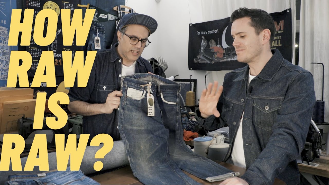 Sanforized vs Unsanforized vs Raw Jeans | Is One Really Better?