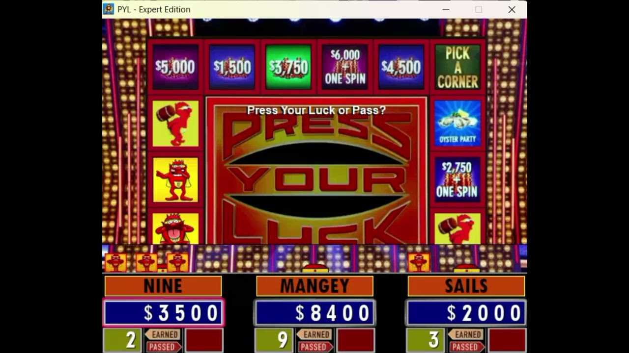 Press Your Luck Nine VS Mangey VS Sails part 2