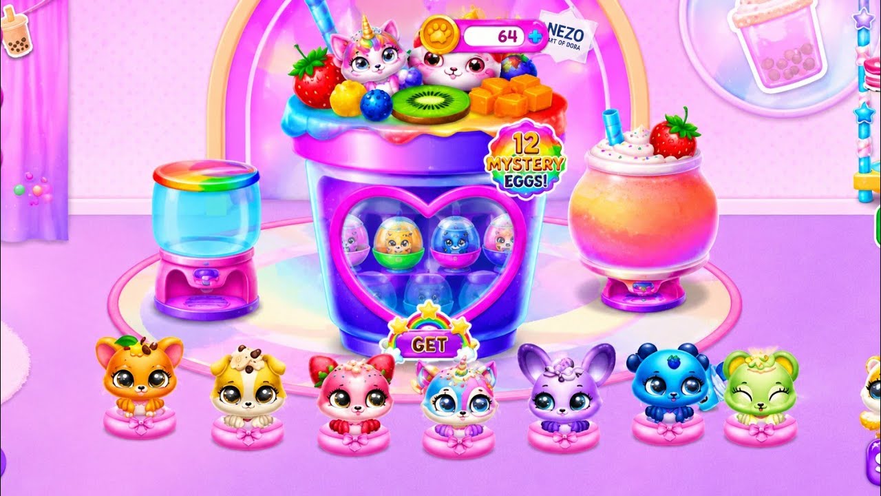 Fluvsies tutoclub new 12 mystery event eggs hatch #fluvsies Tutotoons games 