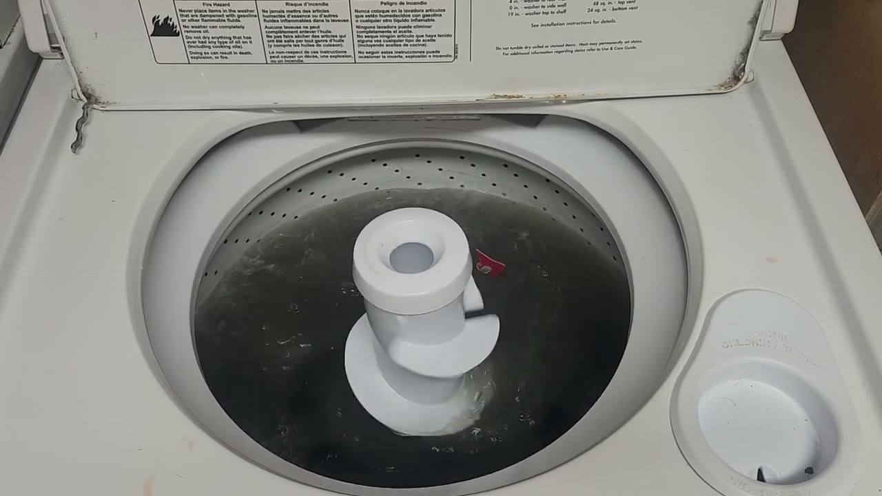 2006 Whirlpool Cycle Logic Washer Super Wash: Work Uniforms