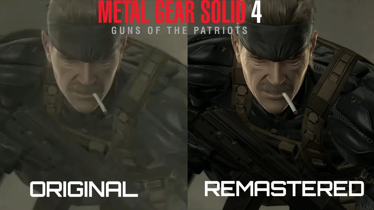 MGS: Master Collection Vol. 2 | Metal Gear Solid 4: Guns of the Patriots: сравнение версий для PS...