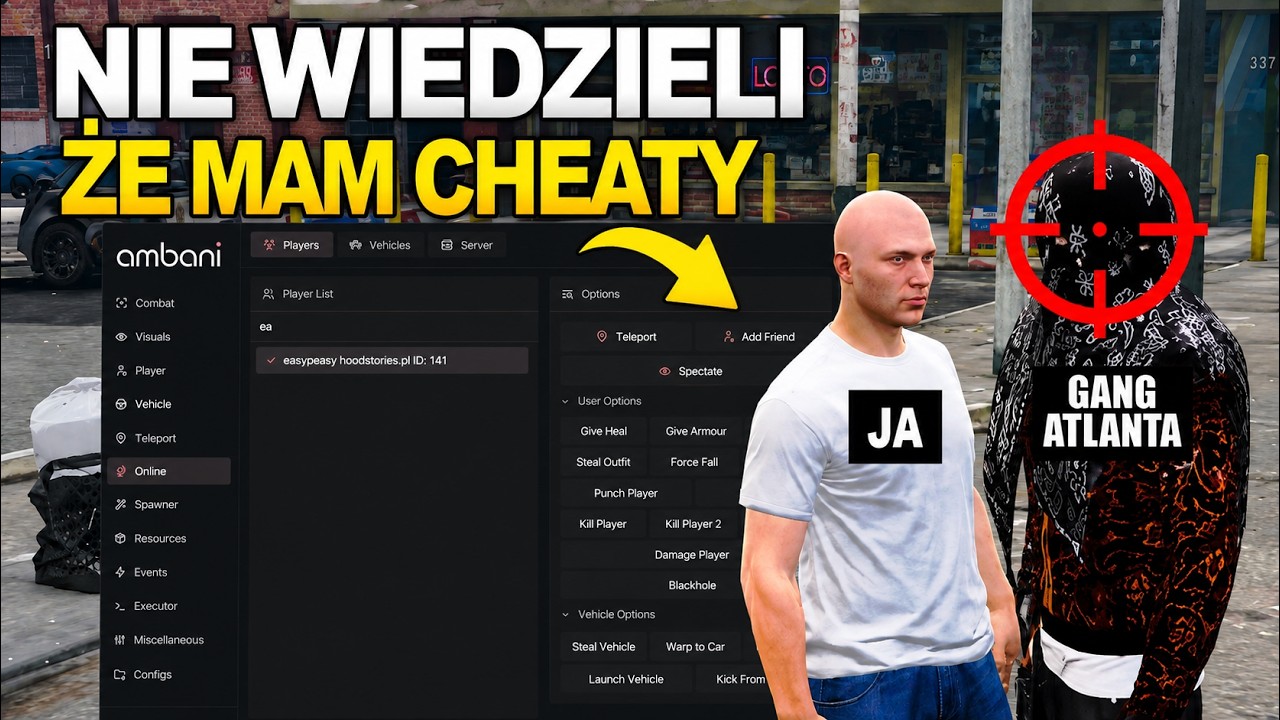 Największy gangster na serwerze został OŚMIESZONY XD