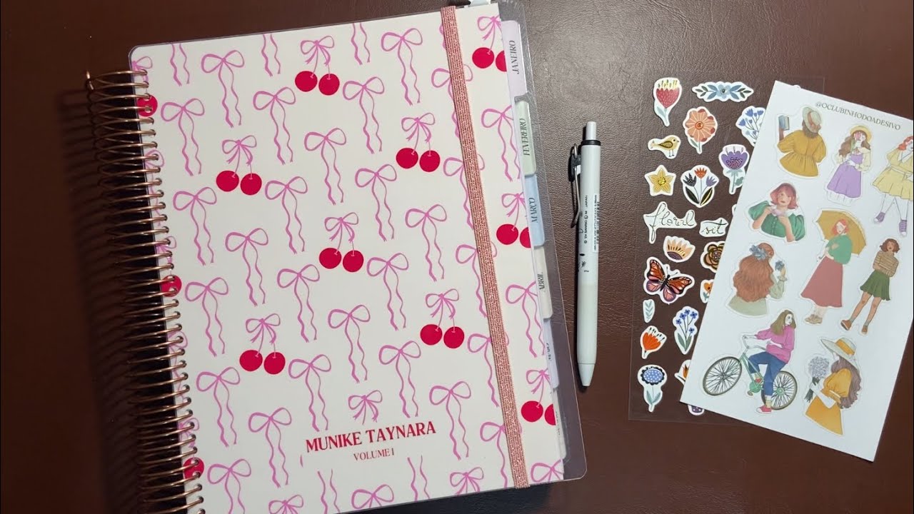 Plan with me Papelaria Club Duo 2026 | Planner e agenda estilo Hobonichi 