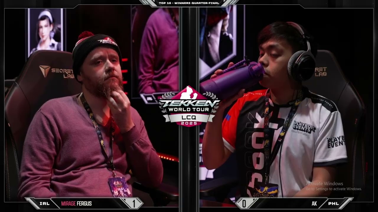 Фергюс (Джун) против Ак (Шахин) ➤ TEKKEN World Tour 2025: Отборочный турнир последнего шанса