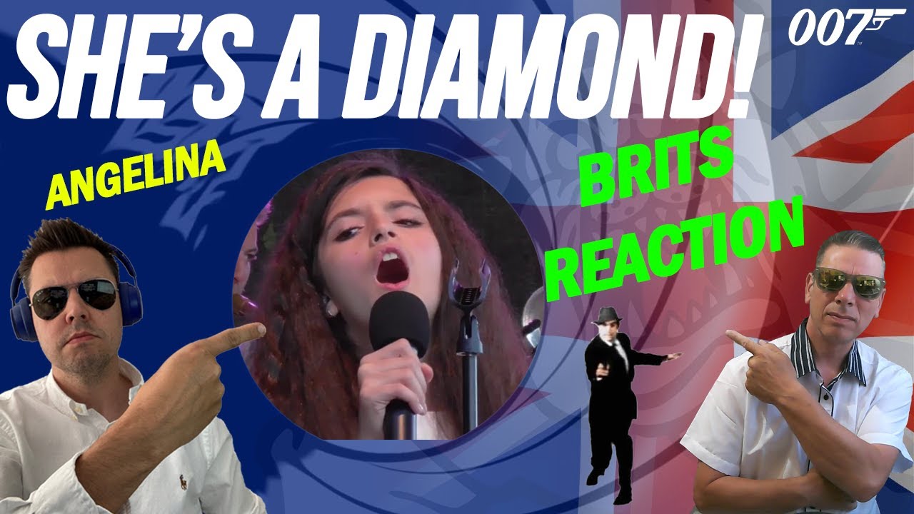 Angelina Jordan - Diamonds Are Forever (BRITS REACTION!)