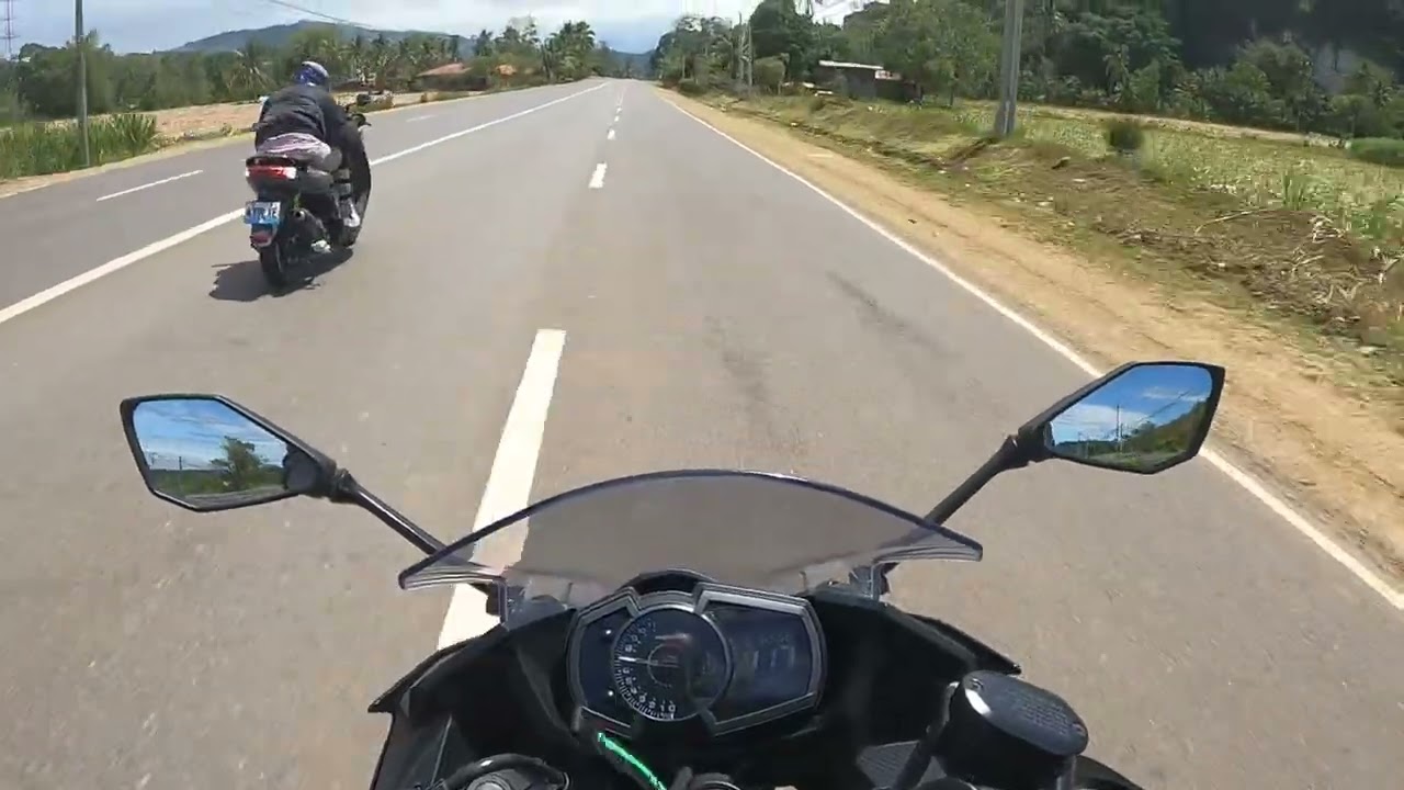Nmax at Ninja 400 nag habulan