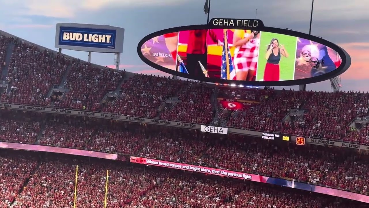 Chiefs National Anthem - Coco Jones - September 5, 2024