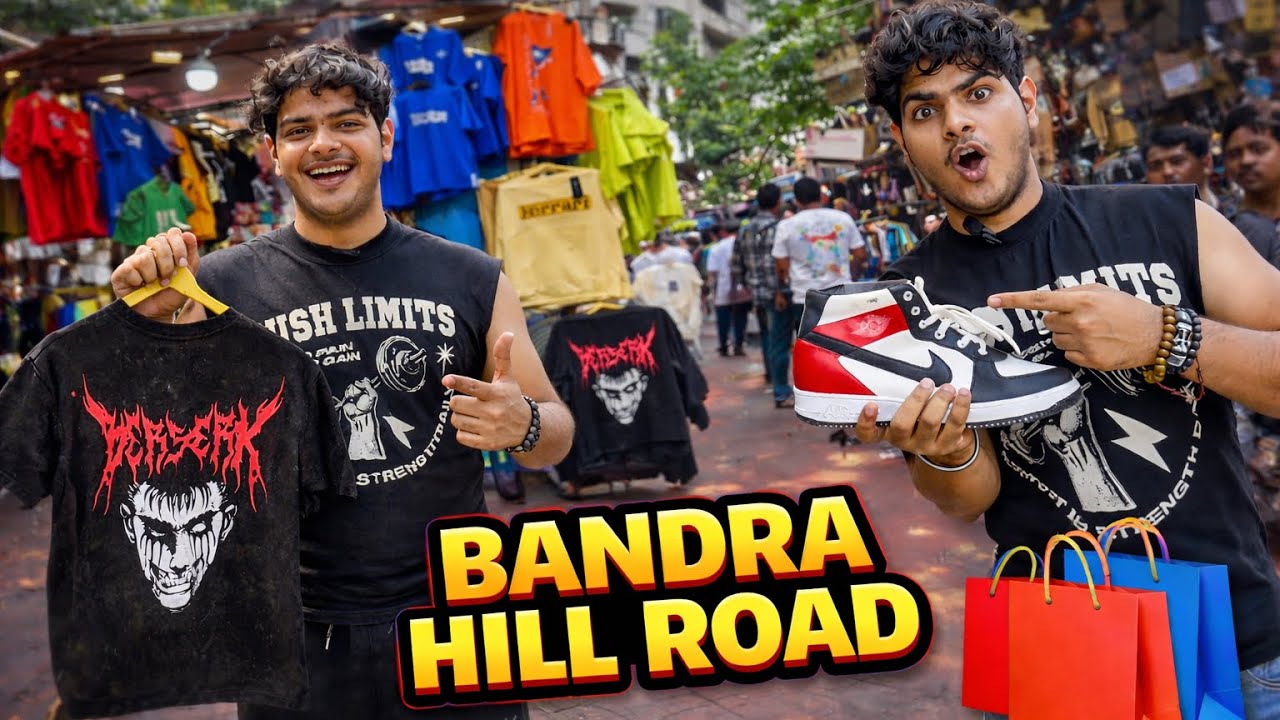 Bandra’s Hill Road Shopping Vlog 😍 / Linking Road / Everything under 299₹ 
