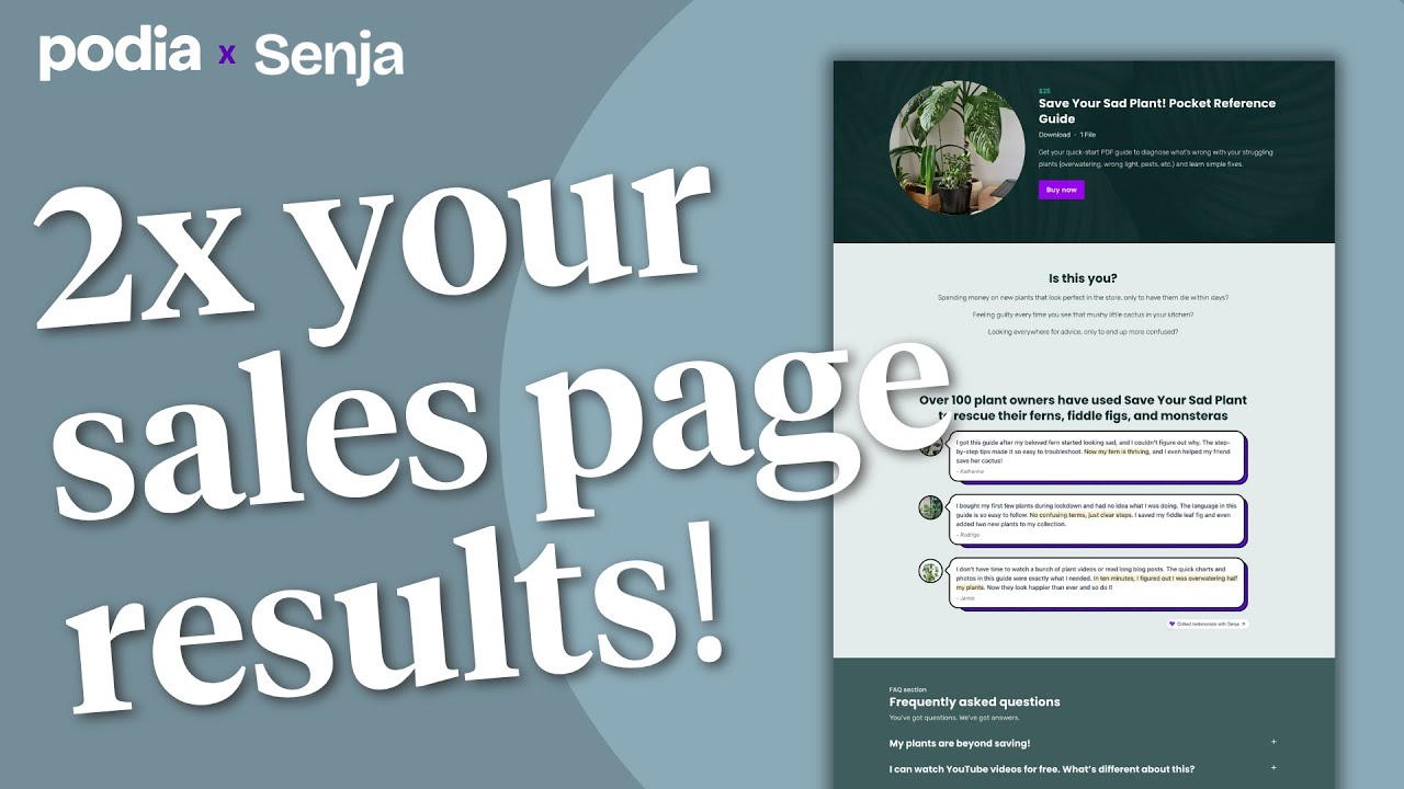 2x your sales page conversions with these simple changes! [Webinar replay]
