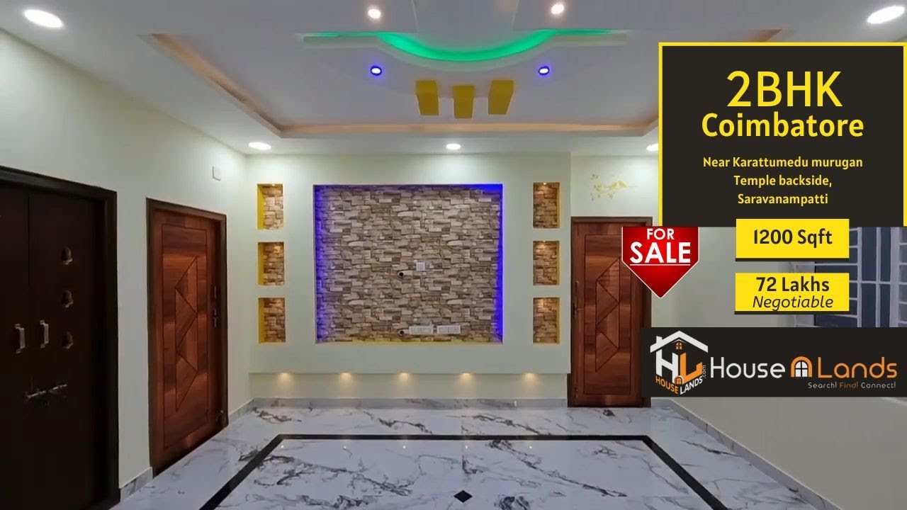 House for sale in Saravanampatti, Coimbatore 2BHK East facing independent house Low budget