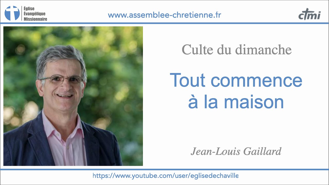 Tout commence à la maison - Jean-Louis Gaillard
