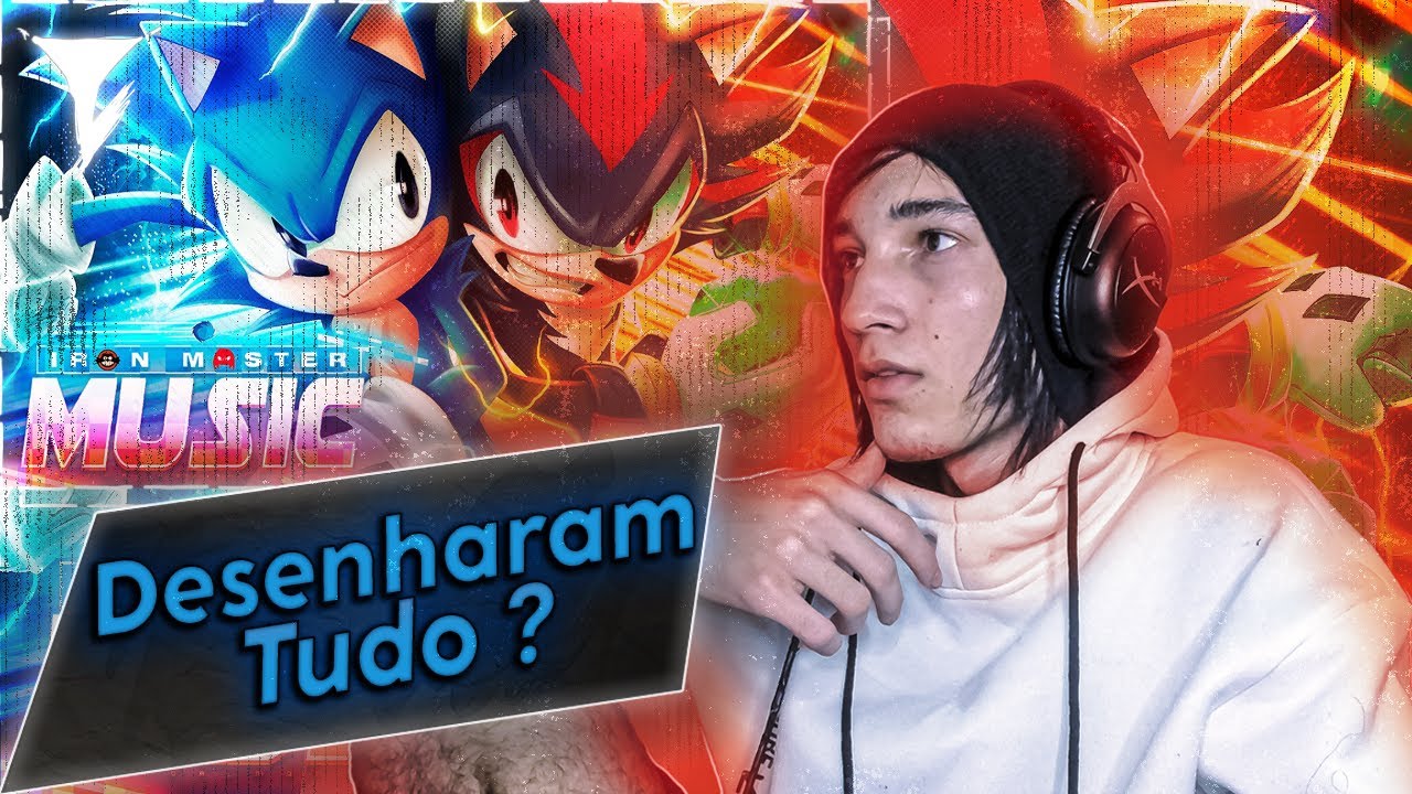 (Amassaram no visual) REACT Controle do Caos | Sonic e Shadow (Sonic Adventure 2) | Iron Master