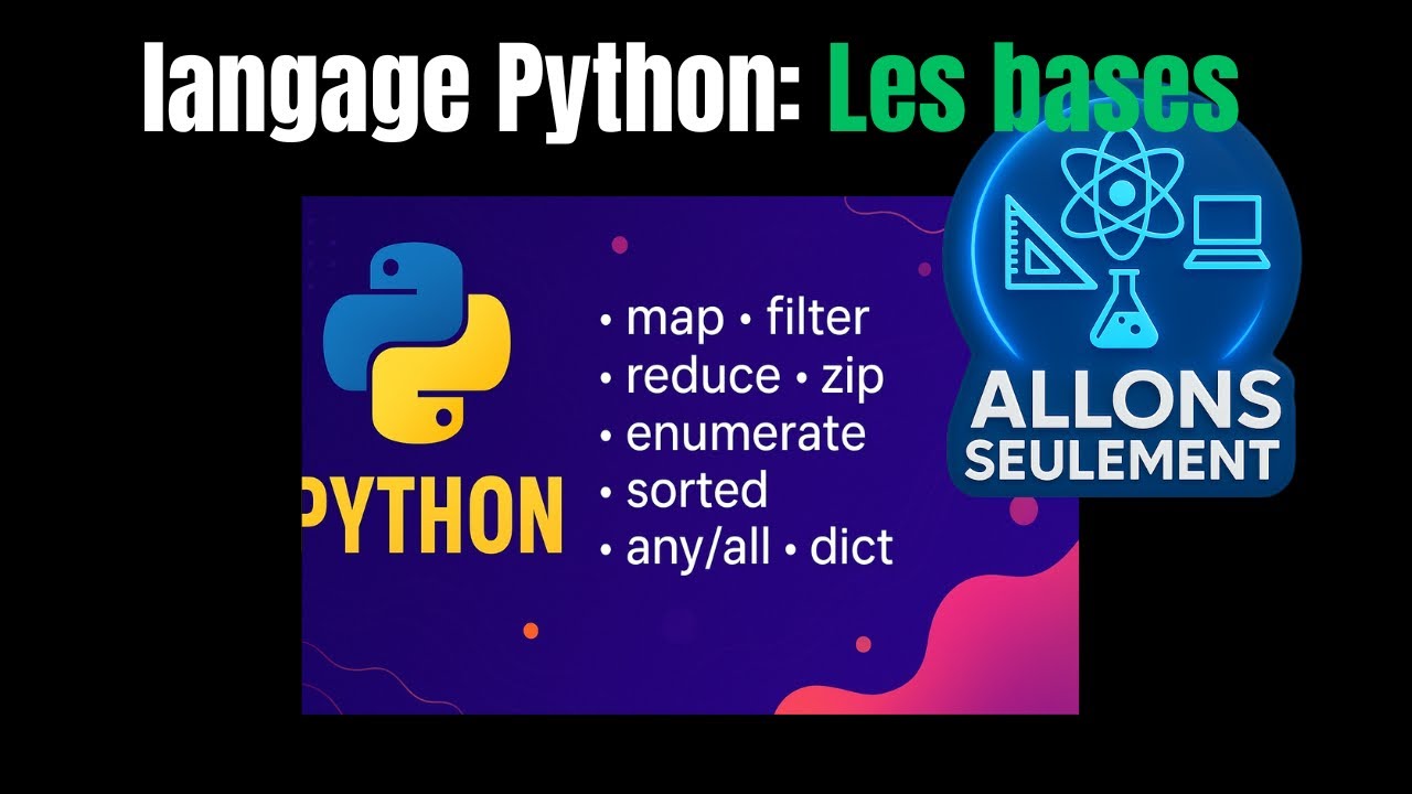 Langage Python:  Apprendre les bases