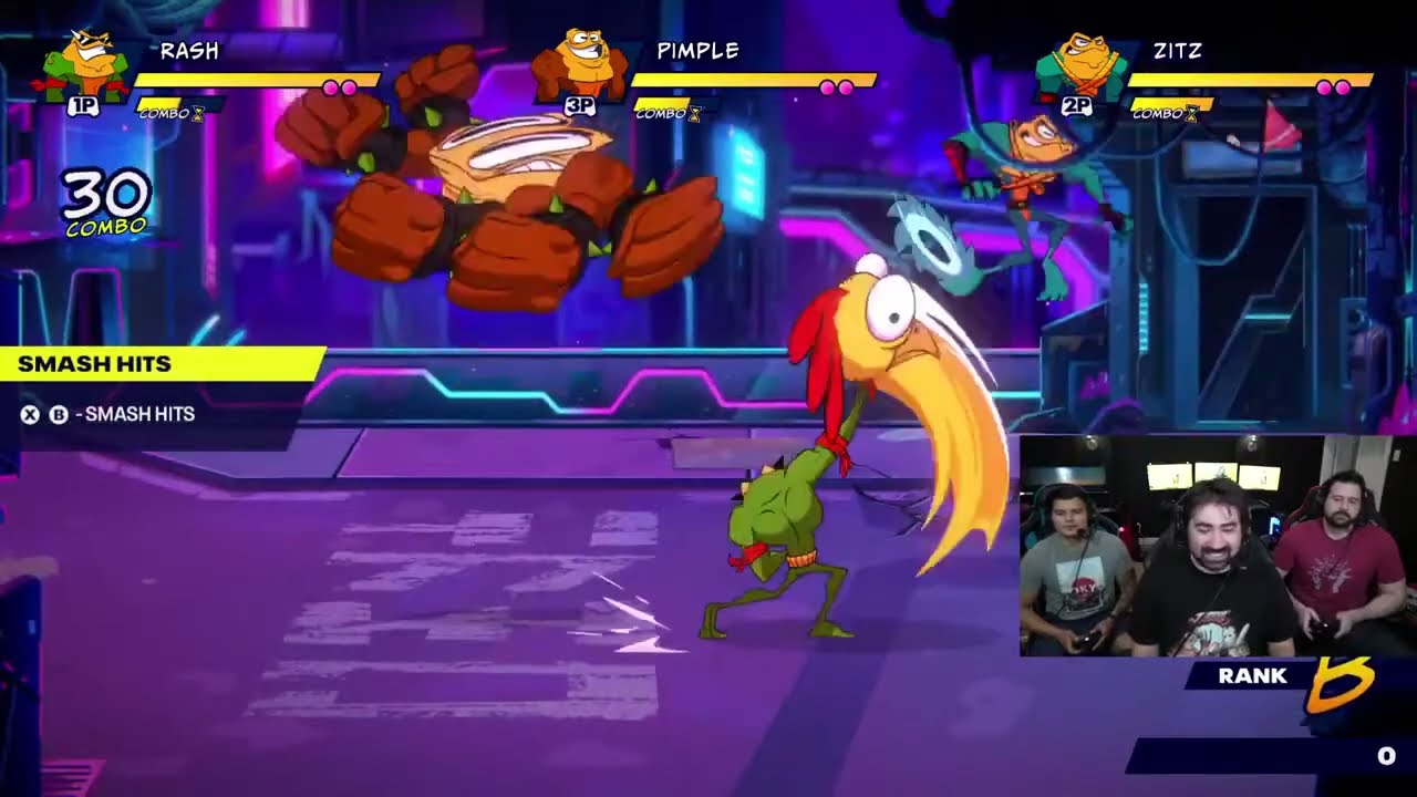 AJ & Crew plays (Most of) Battletoads 2020